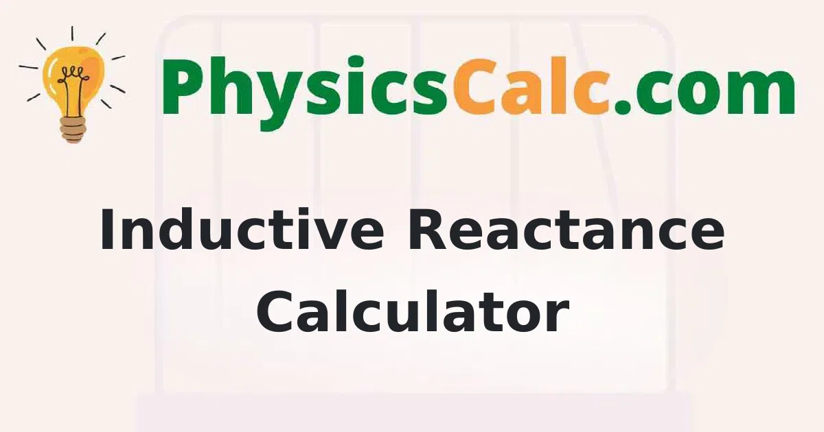 Inductive reactance Calculator