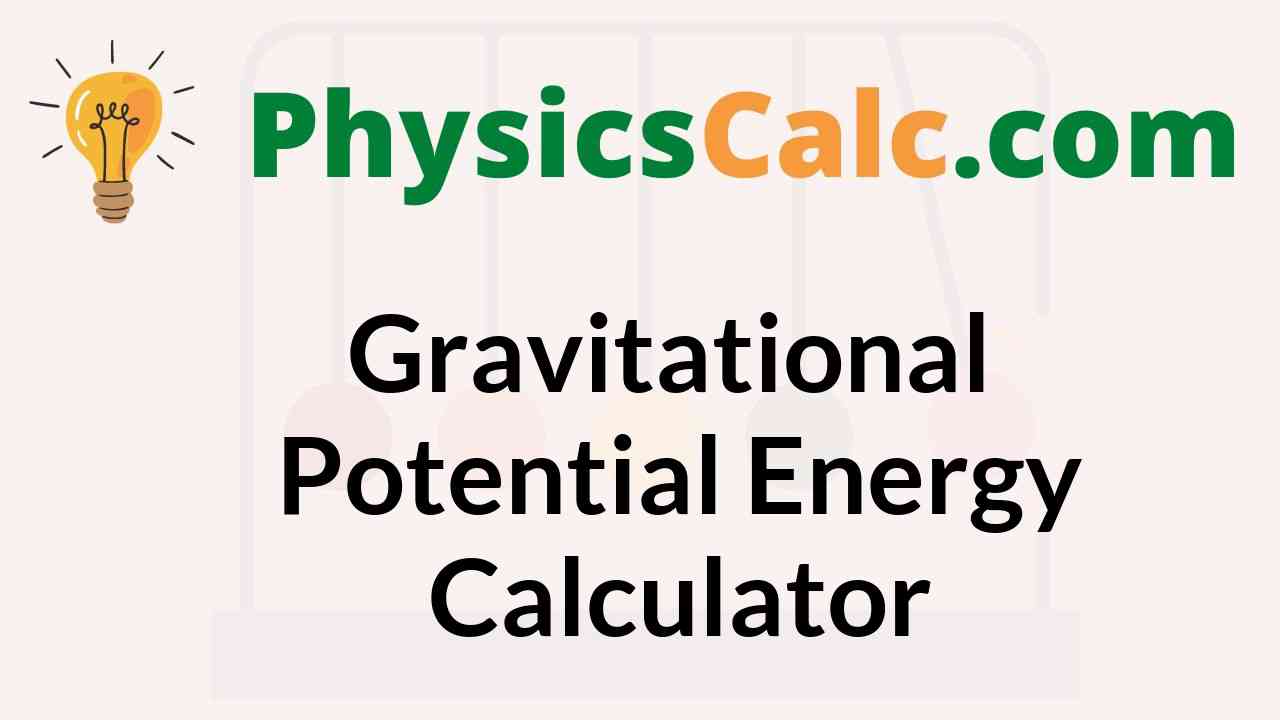 physics calculator gravitational force